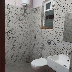 Bathroom in 3 BHK Apartment at Rayasandra – for Rent
