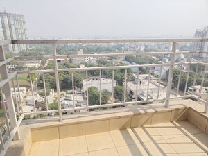 Balcony in 4 BHK Apartment at Puri Diplomatic Greens Phase I, Sector 111 – for Rent