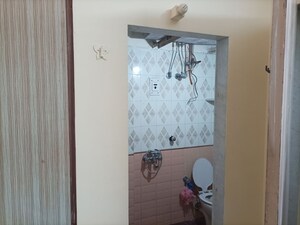 Bathroom in 1 BHK Apartment at Rutu Estate, Brahmand – for Rent