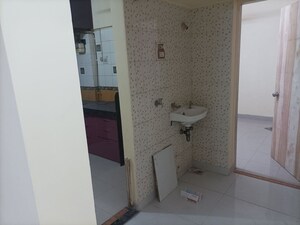 Bathroom in 1 BHK Apartment at Rutu Estate, Brahmand – for Rent
