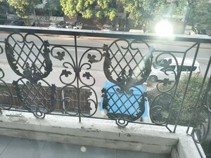 Balcony in 1 BHK Builder Floor at Greater Kailash I – for Rent