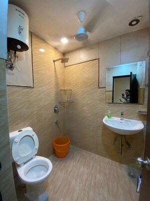 Bathroom in 2 BHK Builder Floor at Greater Kailash ii – for Rent