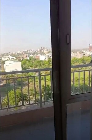 Balcony in 3 BHK Apartment at Omaxe Residency, Gomti Nagar – for Rent