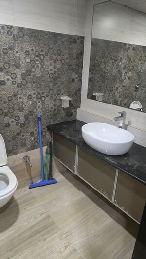 Bathroom in 3 BHK Apartment at Vastulabh CHS, Andheri East – for Rent