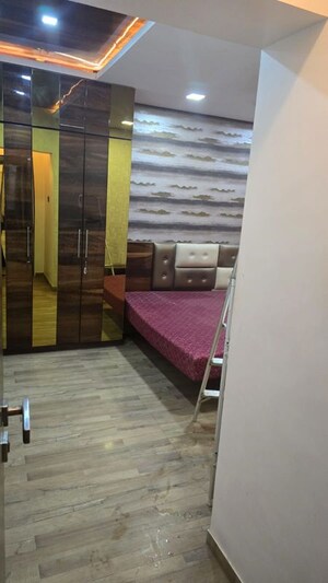 Staircase in 3 BHK Apartment at Vastulabh CHS, Andheri East – for Rent