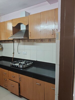 Kitchen in 3 BHK Builder Floor at Rail Vihar – for Rent