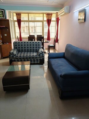 Living Room in 3 BHK Builder Floor at Rail Vihar – for Rent