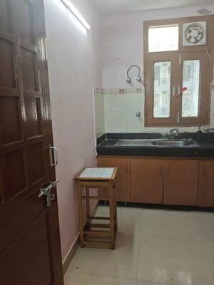 Kitchen in 3 BHK Builder Floor at Rail Vihar – for Rent