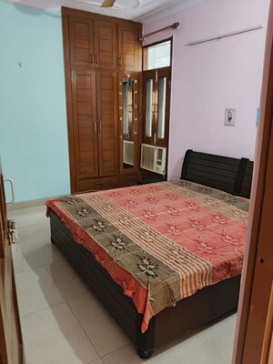 Bedroom in 3 BHK Builder Floor at Rail Vihar – for Rent