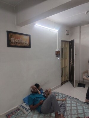 Living Room in 2 BHK Apartment at LS Mehetre Laxmi Angan, Pimple Saudagar – for Rent