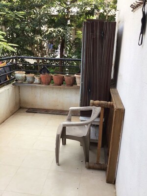Balcony in 2 BHK Apartment at LS Mehetre Laxmi Angan, Pimple Saudagar – for Rent