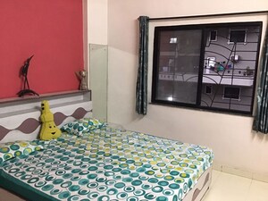 Bedroom in 2 BHK Apartment at LS Mehetre Laxmi Angan, Pimple Saudagar – for Rent