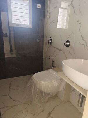 Bathroom in 2 BHK Apartment at Dhoot Sky Residency New Sonali CHSL, Malad West – for Rent