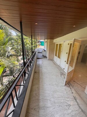 Balcony in 3 BHK Apartment at Deccan Gymkhana – for Rent