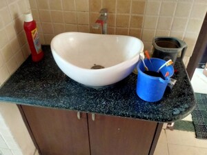 Bathroom in 2 BHK Apartment at Dharampeth – for Rent