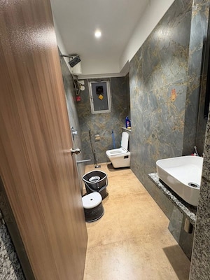 Bathroom in 1 BHK Apartment at Star Sayba Residency, Kurla East – for Rent