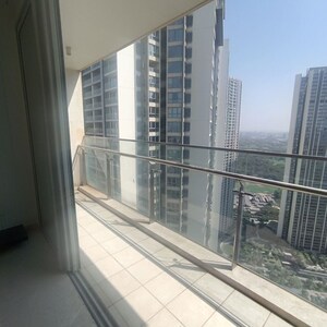 Balcony in 3 BHK Apartment at Oberoi Realty Esquire, Goregaon East – for Rent