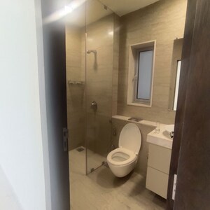Bathroom in 3 BHK Apartment at Oberoi Realty Esquire, Goregaon East – for Rent