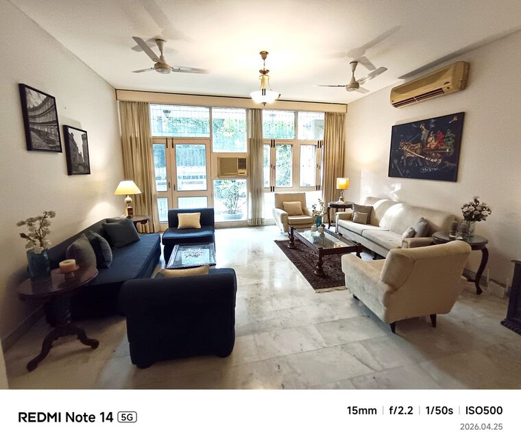 Hall, greater kailash i 4 Bedroom 4600 Sq.Ft. Builder Floor In Greater Kailash I Delhi 9447865