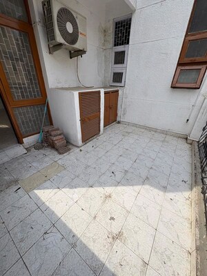 Balcony in 3 BHK Builder Floor at Kalkaji – for Rent