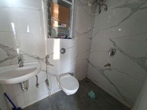 Bathroom in 1 BHK Apartment at Ace Aristo, Kasarvadavali – for Rent