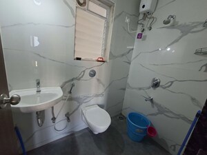 Bathroom in 1 BHK Apartment at ACE Homes, Kasarvadavali – for Rent