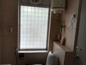 Bathroom in 3 BHK Builder Floor at Orchid Island, Sector 51 – for Rent