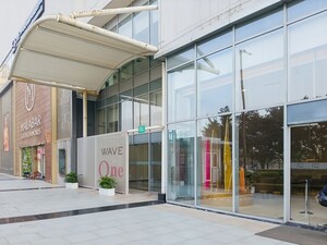 Building Lobby in  Office Space at Wave One, Sector 18 – for Rent