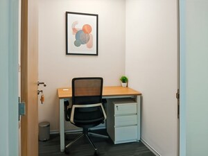 Bathroom in  Office Space at Wave One, Sector 18 – for Rent