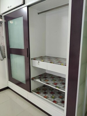 Balcony in 3 BHK Apartment at Adi Skyline Apartments, Wakad – for Rent