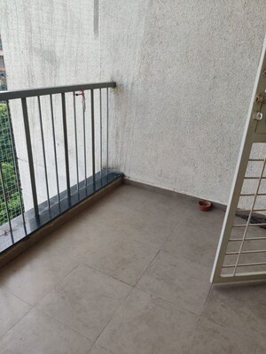 Balcony in 3 BHK Apartment at Adi Skyline Apartments, Wakad – for Rent