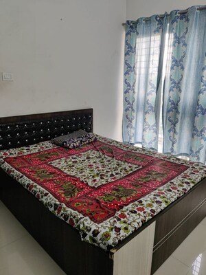 Bedroom in 3 BHK Apartment at Adi Skyline Apartments, Wakad – for Rent