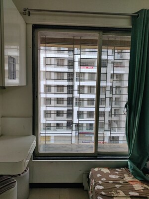 Staircase in 3 BHK Apartment at Adi Skyline Apartments, Wakad – for Rent