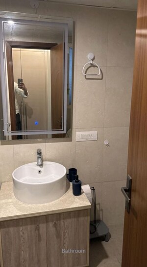 Bathroom in 2 BHK Apartment at Central Park 3 The Room, Sohna Sector 33 – for Rent
