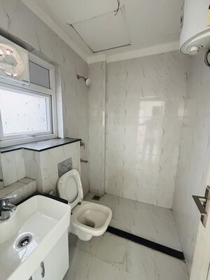 Bathroom in 3 BHK Builder Floor at BPTP Astaire Gardens, Sector 70a – for Rent