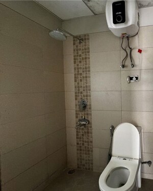 Bathroom in 2 BHK Builder Floor at Central Park Flower Valley, Sohna Sector 33 – for Rent