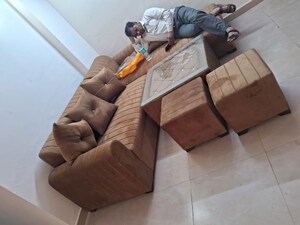 Staircase in 3.5 BHK Apartment at Gardenia Gateway, Sector 75 – for Rent