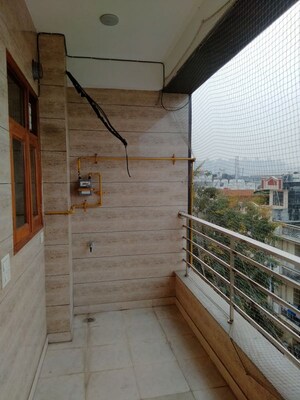 Balcony in 4 BHK Builder Floor at Krishna Homes Rajendra Nagar, Rajendra Nagar Sector 3 – for Rent