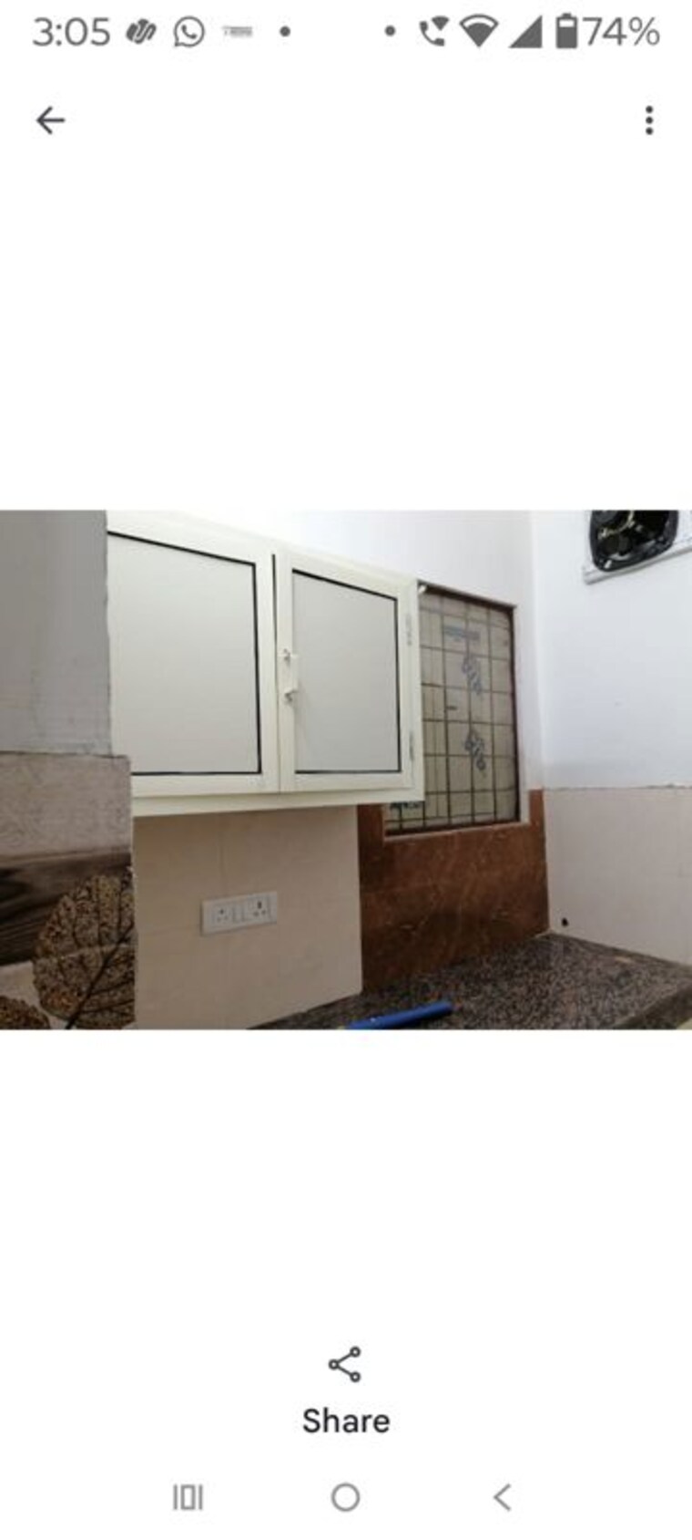 Kitchen, uday nagar 1 Bedroom 180 Sq.Ft. Builder Floor In Uday Nagar Gurgaon 10354475