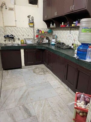 Kitchen in 2 BHK Independent House at Chattarpur – for Rent