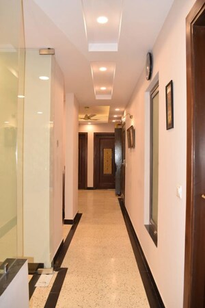 Building Lobby in 2 BHK Independent House at Chattarpur – for Rent