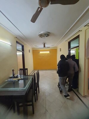 Living Room in 2 BHK Independent House at Palm Residency Chhatarpur, Chattarpur – for Rent