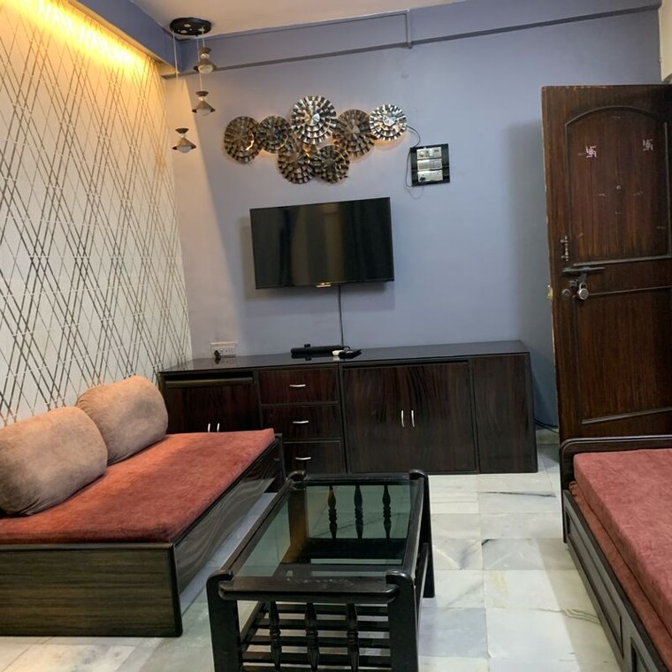 Living Room, yesh-krupa-chs 1 Bedroom 450 Sq.Ft. Apartment In Shimpoli Mumbai 10354612