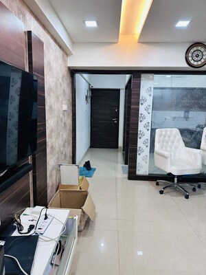 Living Room in 2.5 BHK Apartment at Akansha Millan Hills, Vartak Nagar – for Rent