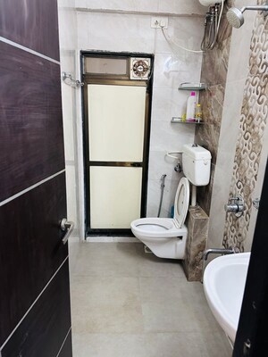 Bathroom in 2.5 BHK Apartment at Akansha Millan Hills, Vartak Nagar – for Rent