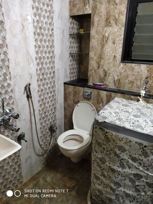 Attached Bathroom in 2 BHK Apartment at Atur Park Shiv Parvati CHS, Chembur – for Sale