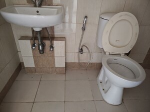 Bathroom in 2 BHK Apartment at Mahindra Aura, Sector 110a – for Rent