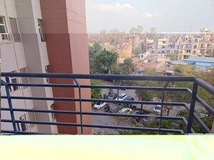 Staircase in 2 BHK Apartment at Mahindra Aura, Sector 110a – for Rent