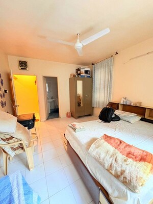Bedroom in 3 BHK Apartment at Goel Ganga Nebula, Viman Nagar – for Rent