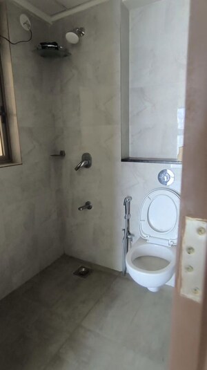 Attached Bathroom in 2 BHK Apartment at Sheth Irene, Malad West – for Rent